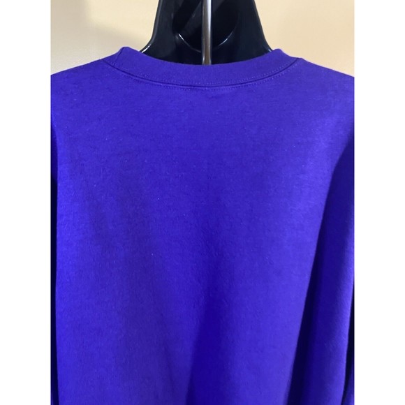 Star Wars Yoda Print Gildan Purple Pullover Sweatshirt Size XL - Picture 14 of 16